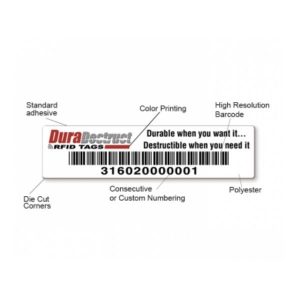 DuraDestruct RFID Tags – Plastic