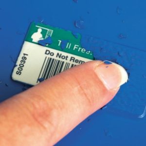 Paint Resist Metal Barcode Tags 1