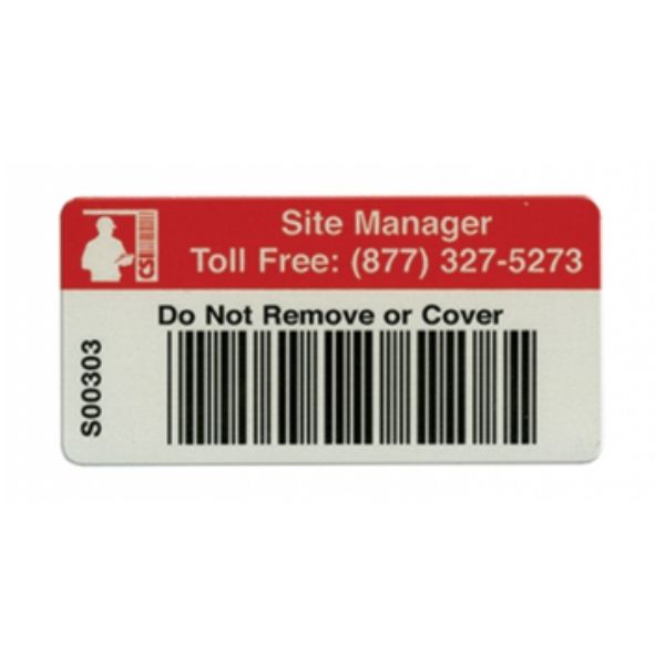 Paint Resist Metal Barcode Tags 3