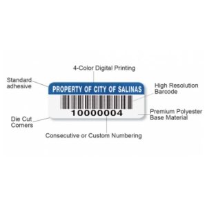 Premium Polyester Barcode Labels 2