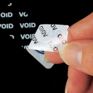 Tamper Evident Labels 1