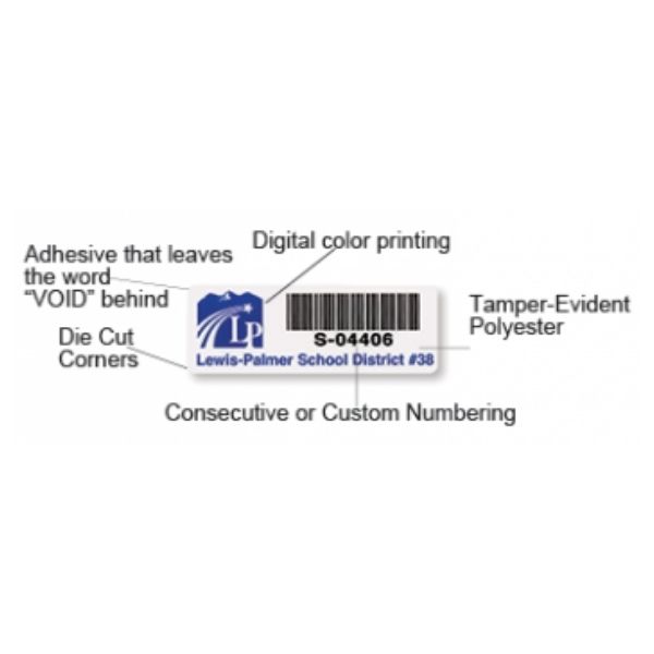Tamper Evident Labels 2