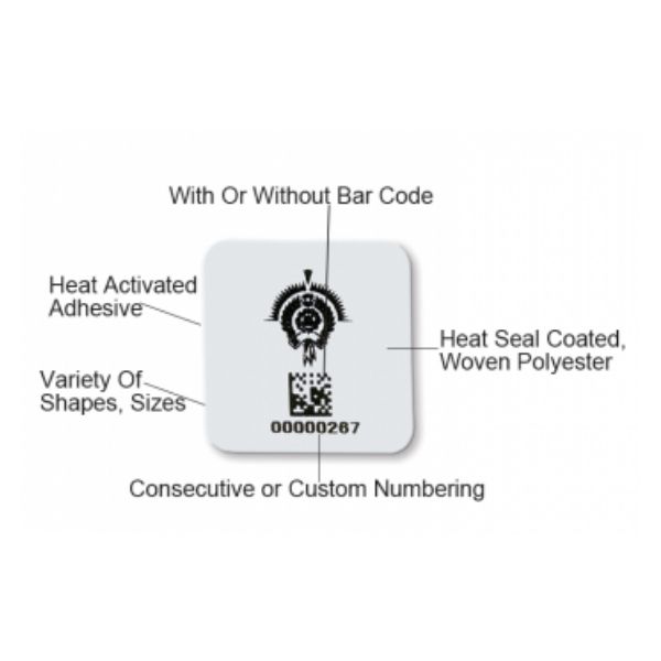 Apparel Heat Seal Labels 2