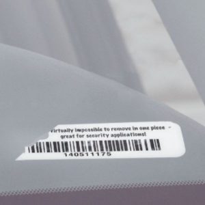 Destructible RFID Windshield Tags 1